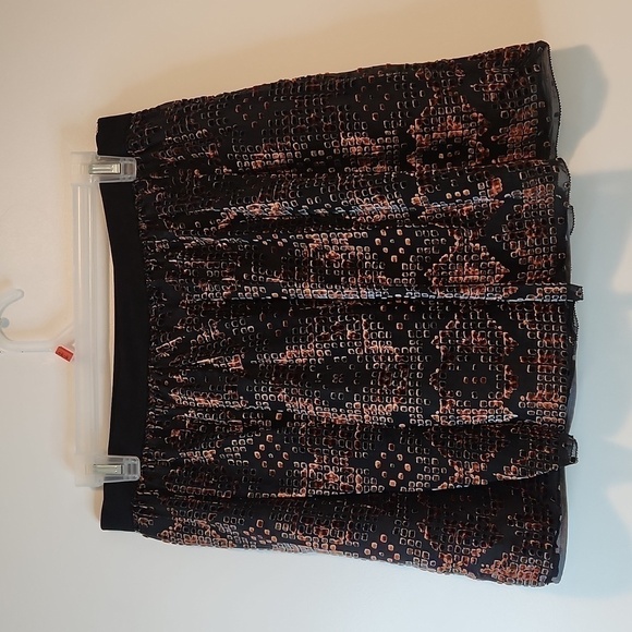 Fossil Multi Layered Stretch Lace Skirt Women's Sz Small Beautiful EUC NICE! - Picture 1 of 9